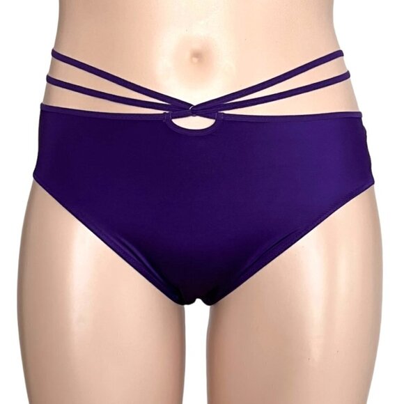 Elomi Bijou Brief Panty Purple XL - Picture 1 of 8